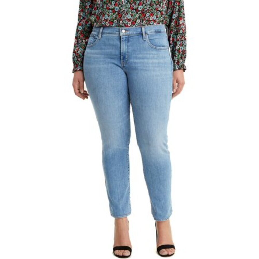 Levi’s 311 Shaping Skinny Jeans Plus 24W Light Wash High Rise NWT - Picture 7 of 7